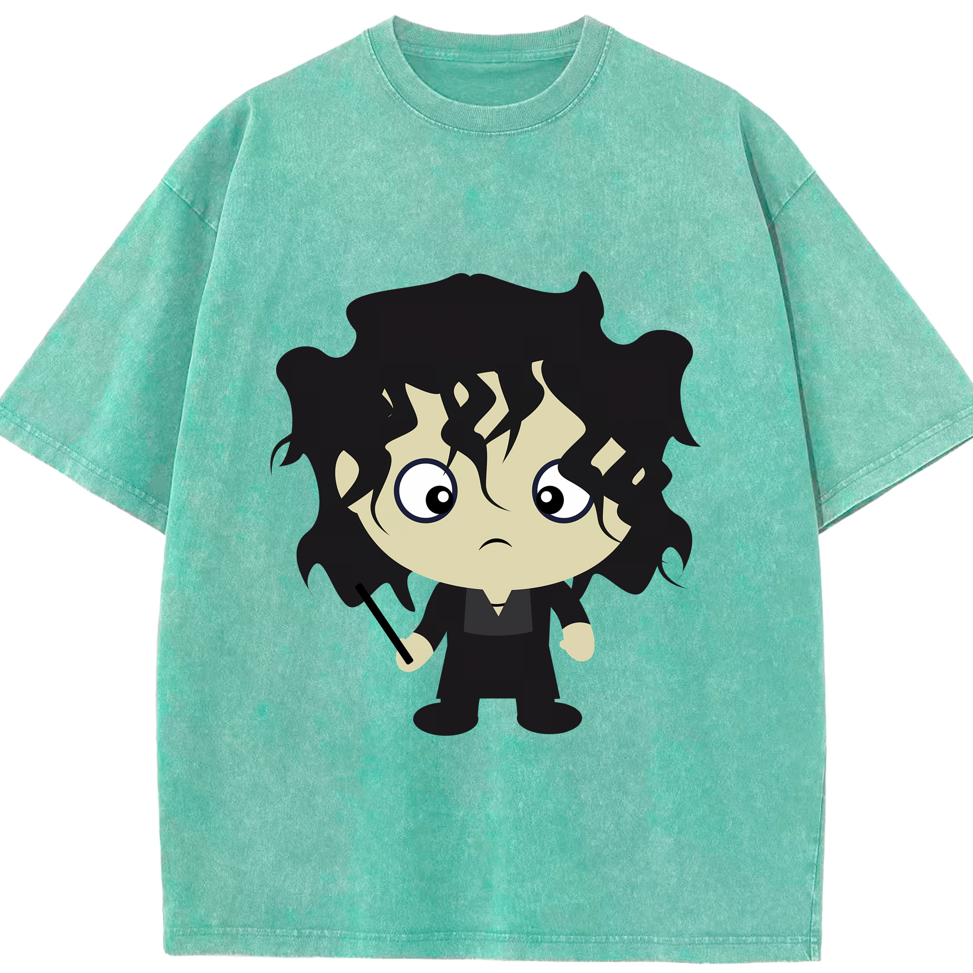 （画像用） Harry Potter ハリー・ポッターシリーズ 綿100% ヴィンテージ風 半袖Tシャツ（フロントプリント）